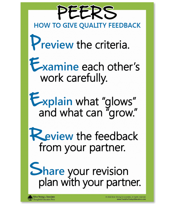 PEERS (Poster) Silver Strong & Associates / Thoughtful Education Press