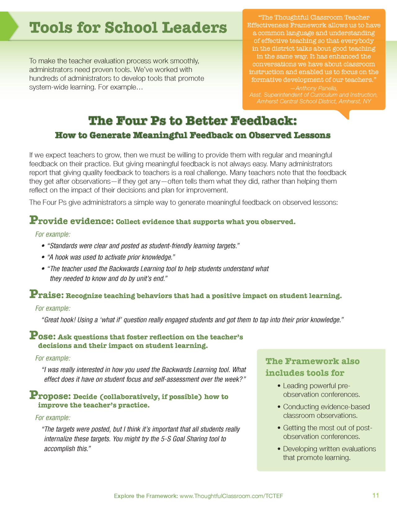 Educator Effectiveness And Evaluation Silver Strong Associates